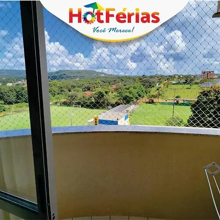 Golden Dolphin Express: Beachside Comfort with 24/7 Pools Caldas Novas Exterior photo